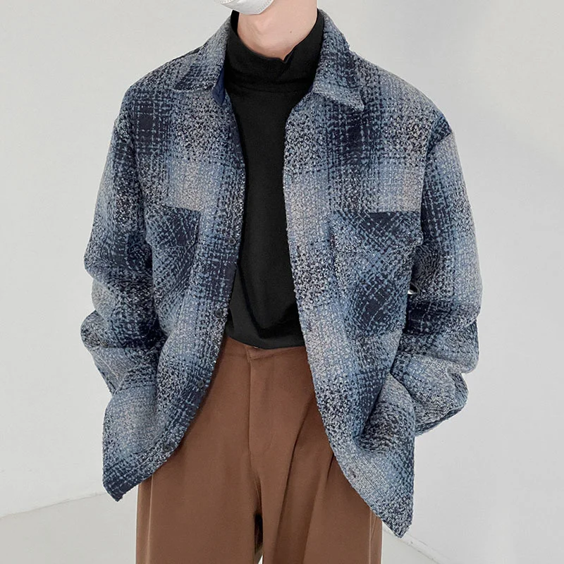 Plaid Thickened Shirt Autumn Winter Fashion 2022 New Men's Long-sleeved Tops Retro Casual Single Breasted Shirts Loose
Plaid Thickened Shirt Autumn Winter Fashion 2022 New Men's Long-sleeved Tops Retro Casual Single Breasted Shirts Loose