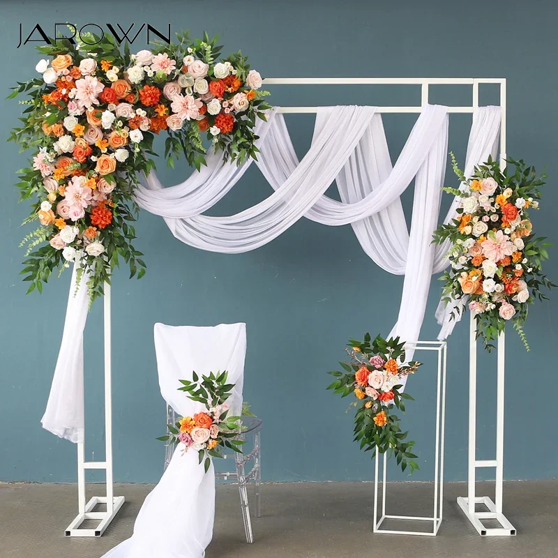 Luxury Pink Series Orange Flower Arrangement Wedding Decoration Arch Decor Wedding Background Flower Row Artificial Flowers
Luxury Pink Series Orange Flower Arrangement Wedding Decoration Arch Decor Wedding Background Flower Row Artificial Flowers