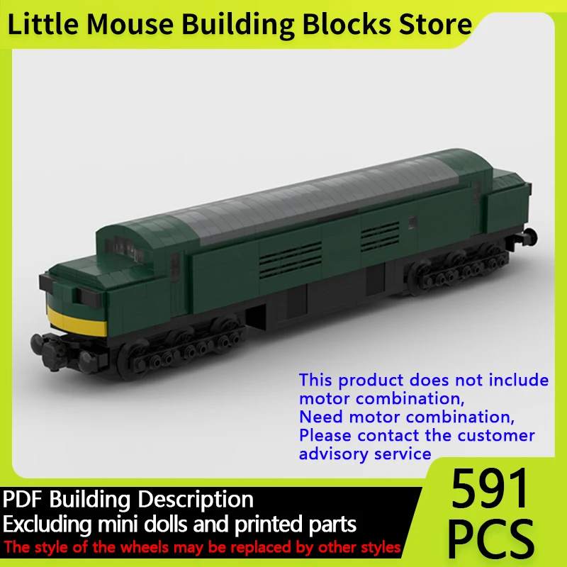 City Car Model MOC Building Bricks BR Green Class 37 Locomotive Modular Technology Gifts Holiday Assemble Children Toys Suit
City Car Model MOC Building Bricks BR Green Class 37 Locomotive Modular Technology Gifts Holiday Assemble Children Toys Suit