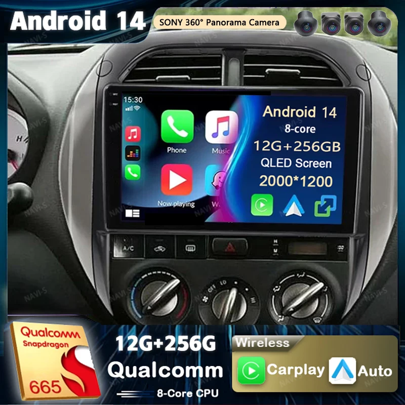 Android 14 Carplay Car Radio For TOYOTA RAV4 2003 2004 2005 Multimedia Video Player Navigation GPS Stereo 2 Din DVD Head Unit BT
Android 14 Carplay Car Radio For TOYOTA RAV4 2003 2004 2005 Multimedia Video Player Navigation GPS Stereo 2 Din DVD Head Unit BT