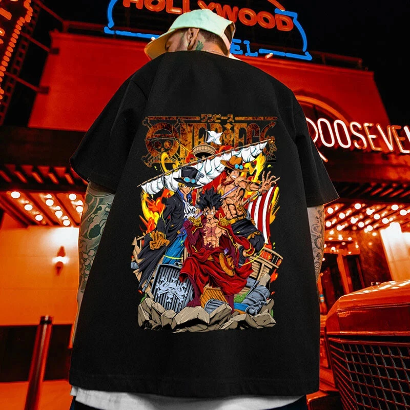 Luffy Animation Comic T-Shirt T-Shirt Clothing 100% Cotton 2025 Summer Men's and Women's Cotton Streetwear
Luffy Animation Comic T-Shirt T-Shirt Clothing 100% Cotton 2025 Summer Men's and Women's Cotton Streetwear