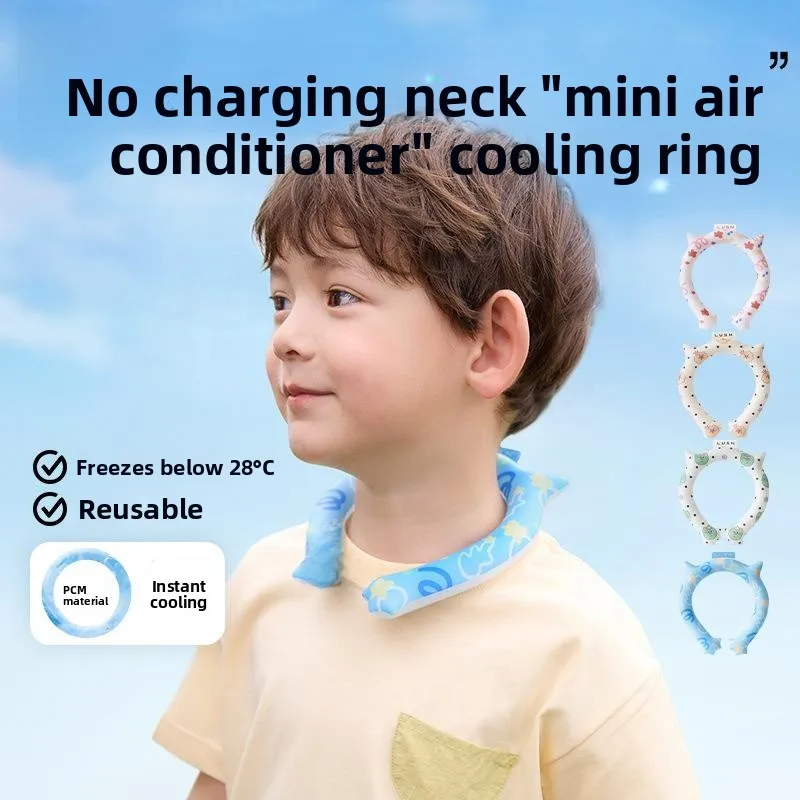 Children's Neck Cooling Ice Ring Hanging Neck Cool Sensation Heat Reduction Summer Neck Cooling Circle Home Daily Use
Children's Neck Cooling Ice Ring Hanging Neck Cool Sensation Heat Reduction Summer Neck Cooling Circle Home Daily Use
