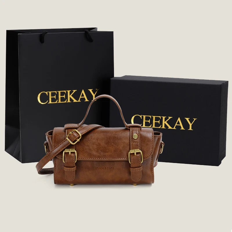 Ceekay Vintage Cambridge Bag Women's Versatile Shoulder Crossbody Bag High Quality Soft Leather Fashionable All-Match Bag
Ceekay Vintage Cambridge Bag Women's Versatile Shoulder Crossbody Bag High Quality Soft Leather Fashionable All-Match Bag