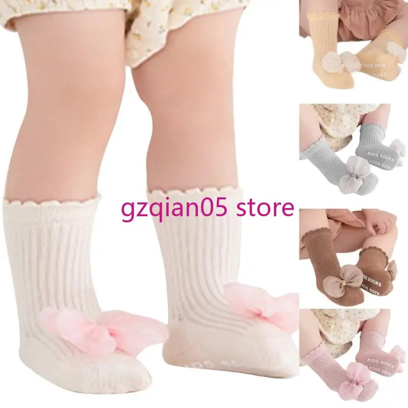 N7ME Kids Cotton Knee Socks with Not Slip Soles & attractive Lace Bowknot Soft & Breathable Socks Suitable for 1 to 5 Years
N7ME Kids Cotton Knee Socks with Not Slip Soles & attractive Lace Bowknot Soft & Breathable Socks Suitable for 1 to 5 Years