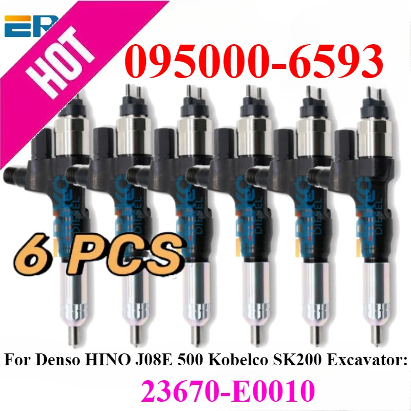 6ПК 095000 -6593 23670-E0010 Дизельный инжектор Common Rail 9709500 -659 095000 -6594 Для экскаватора Denso HINO J08E 500 Kobelco SK200
6ПК 095000 -6593 23670-E0010 Дизельный инжектор Common Rail 9709500 -659 095000 -6594 Для экскаватора Denso HINO J08E 500 Kobelco SK200