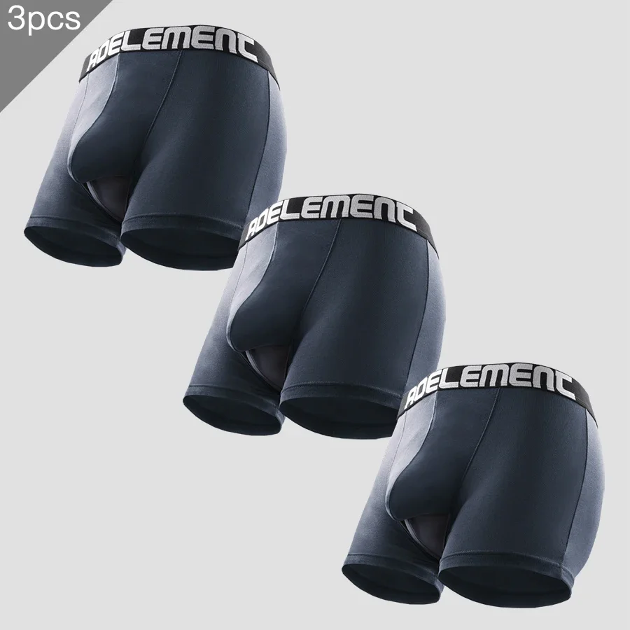 3PCSMen's underpants bullet separate spermatic cord shorts pouch vein scrotum to lift cranial sports boxers
3PCSMen's underpants bullet separate spermatic cord shorts pouch vein scrotum to lift cranial sports boxers