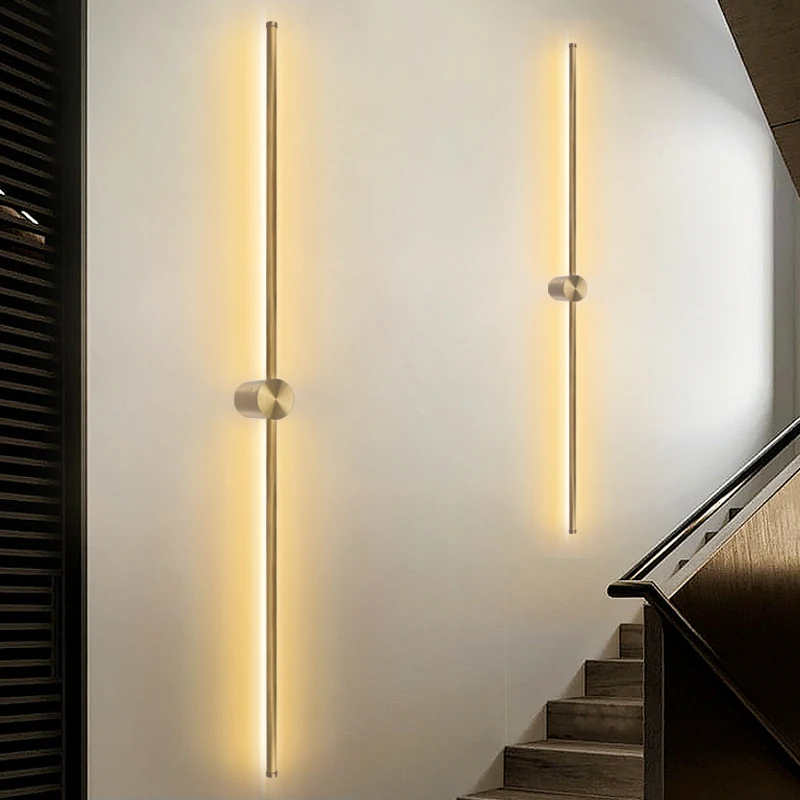 Modern LED Wall Lamp 100cm120cm White Gold Color Corridor Bedside Sconce Indoor Lighting for Bedroom Living Room Home Decor
Modern LED Wall Lamp 100cm120cm White Gold Color Corridor Bedside Sconce Indoor Lighting for Bedroom Living Room Home Decor
