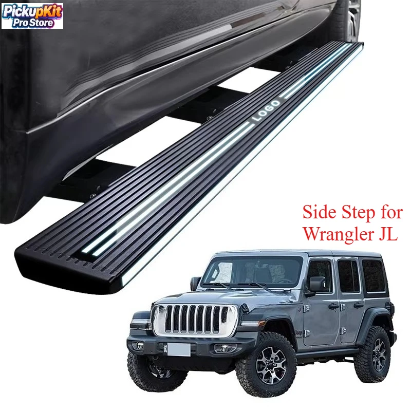 Автоматические электрические выдвижные подножки из алюминия для Wrangler JL 4-дверный Sahara Rubicon
Автоматические электрические выдвижные подножки из алюминия для Wrangler JL 4-дверный Sahara Rubicon