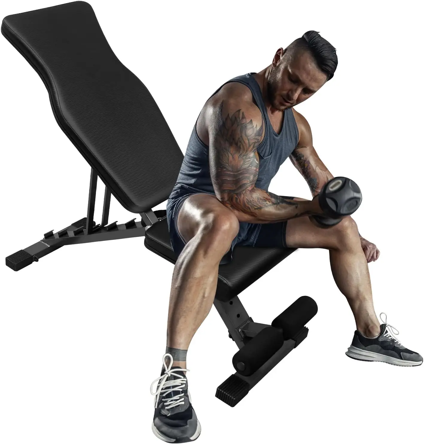 Adjustable Weight Bench Strength Training Bench Workout Benches for Home Gym Dumbbell Exercise Folding Strength Training Sit up
Adjustable Weight Bench Strength Training Bench Workout Benches for Home Gym Dumbbell Exercise Folding Strength Training Sit up