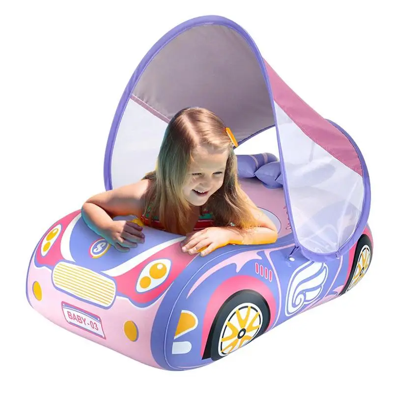 Pool Floats Kids Portable Toddler Swim Float With Steering Wheel And Sun Protection Children's Swimming Rings For Boy Girl Famil
Pool Floats Kids Portable Toddler Swim Float With Steering Wheel And Sun Protection Children's Swimming Rings For Boy Girl Famil