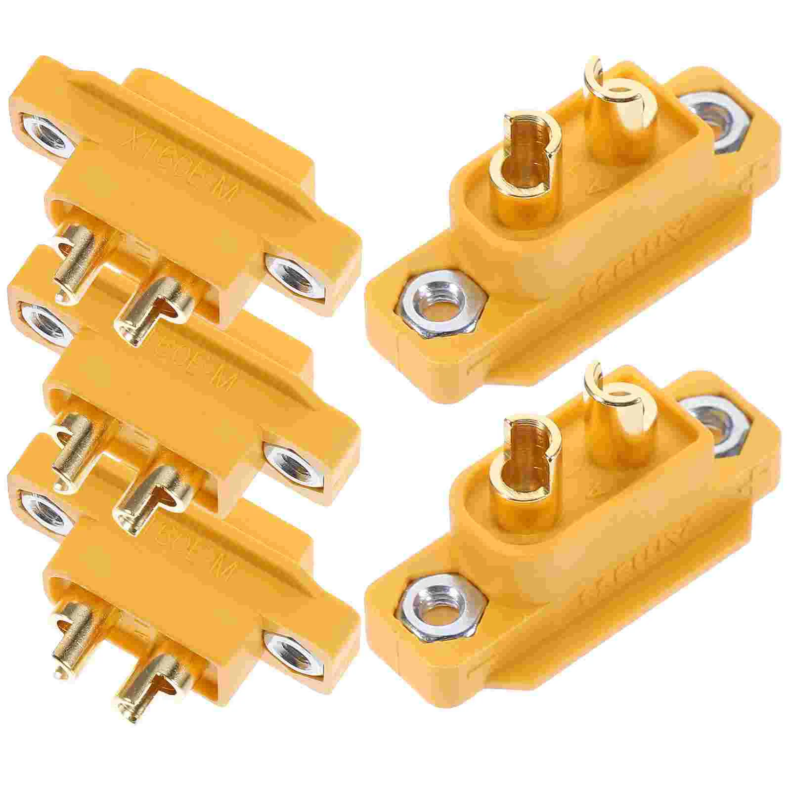 5pcs XT60EI Yellow Male Connectors M35mm Gold plated Plugs Nuts Fixed Lightweight Compact Model Aircraft Parts Power
5pcs XT60EI Yellow Male Connectors M35mm Gold plated Plugs Nuts Fixed Lightweight Compact Model Aircraft Parts Power