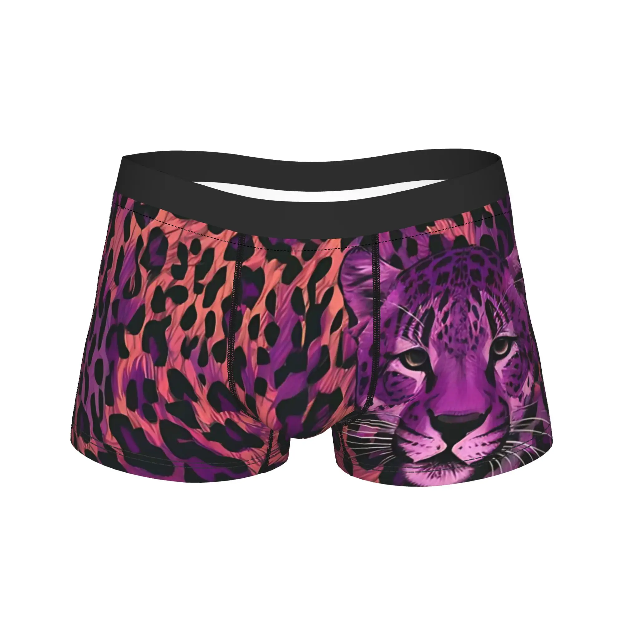 Purple Leopard Trunk Pouch Underwear High Quality Printing Boxer Brief Funny Men Underpants Plus Size
Purple Leopard Trunk Pouch Underwear High Quality Printing Boxer Brief Funny Men Underpants Plus Size