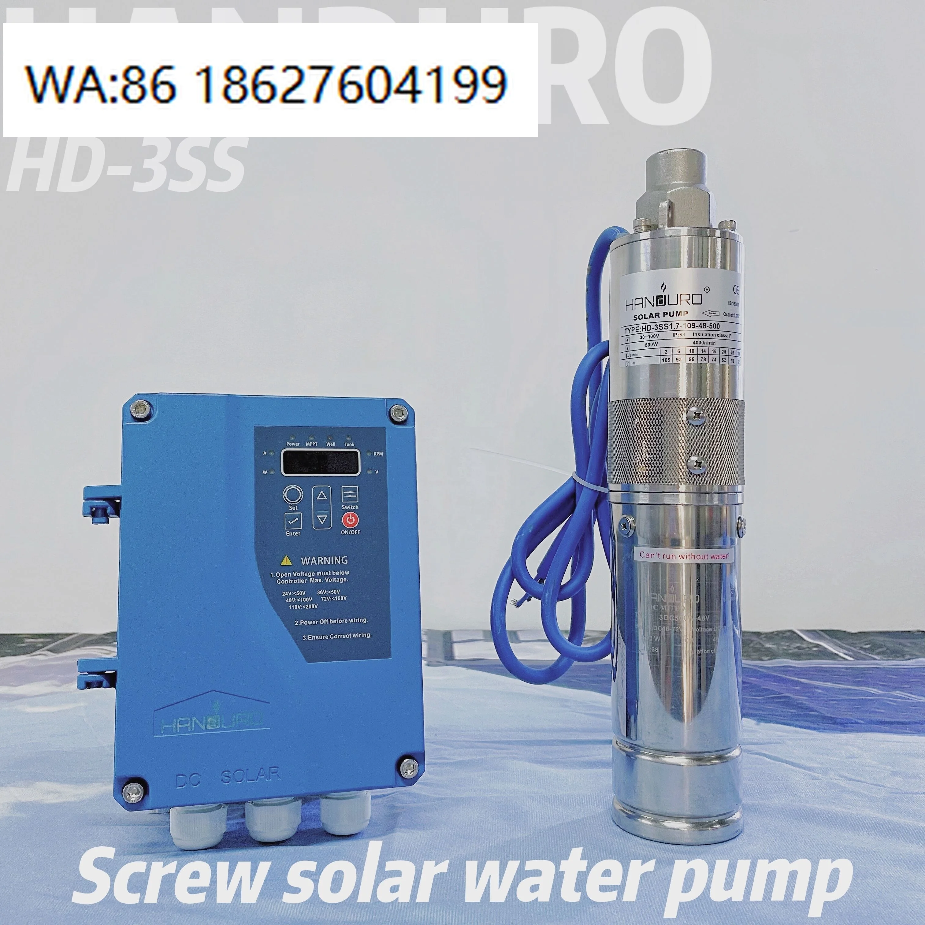 High Pressure Solar Pump Waterproof Energy Saving Yard Decoration
High Pressure Solar Pump Waterproof Energy Saving Yard Decoration