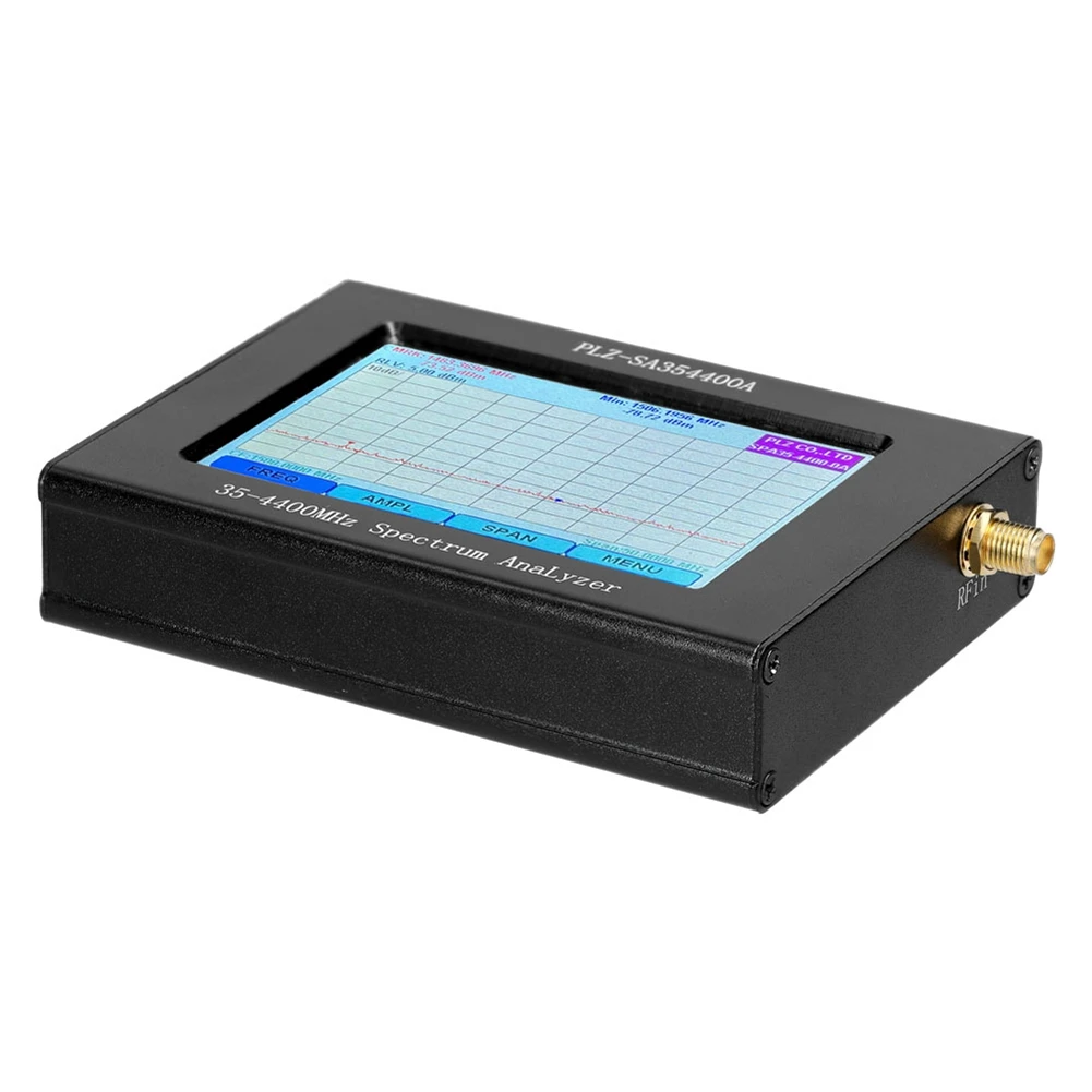 ABRO-PLZ-SA35-4400-A1 Spectrum Network Analyzer Signal-Source Tracking-Source 35-4400Mhz Amplitude Bandwidth Frequency LCD
ABRO-PLZ-SA35-4400-A1 Spectrum Network Analyzer Signal-Source Tracking-Source 35-4400Mhz Amplitude Bandwidth Frequency LCD