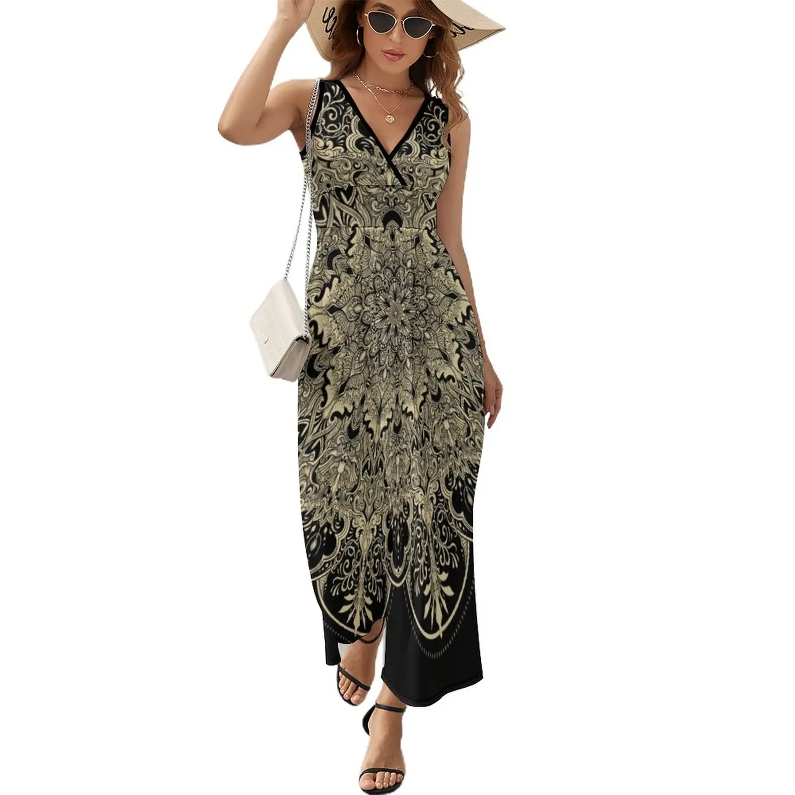 Flower Mandala Sleeveless Dress elegant dress evening dresses ladies summer dress women's evening dress 2023
Flower Mandala Sleeveless Dress elegant dress evening dresses ladies summer dress women's evening dress 2023
