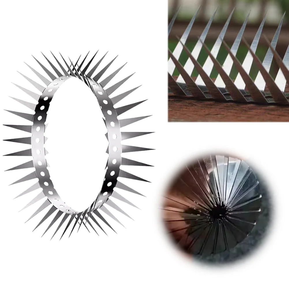 Bird Spikes Stainless Steel Bird Deterrent Spikes with Gloves Anti Pigeon Anti-bird Squirrel Garden Fences for Garden Lawn Pipe
Bird Spikes Stainless Steel Bird Deterrent Spikes with Gloves Anti Pigeon Anti-bird Squirrel Garden Fences for Garden Lawn Pipe