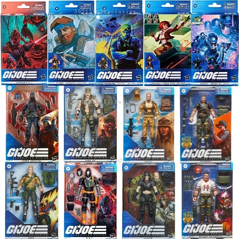 G.I. Joe Classified Series Shipwreck Torpedo Rock N Roll David L Bazooka Action Figure Model Toy Collection Hobby Gift
G.I. Joe Classified Series Shipwreck Torpedo Rock N Roll David L Bazooka Action Figure Model Toy Collection Hobby Gift