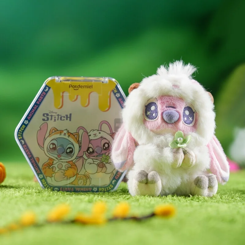 Оригинальная слепая коробка Disney Stitch Potdemiel Animal Party Series, загадочная коробка, милая стежка, кукла-ангел, сумка, кулон, игрушка, подарки 
Оригинальная слепая коробка Disney Stitch Potdemiel Animal Party Series, загадочная коробка, милая стежка, кукла-ангел, сумка, кулон, игрушка, подарки