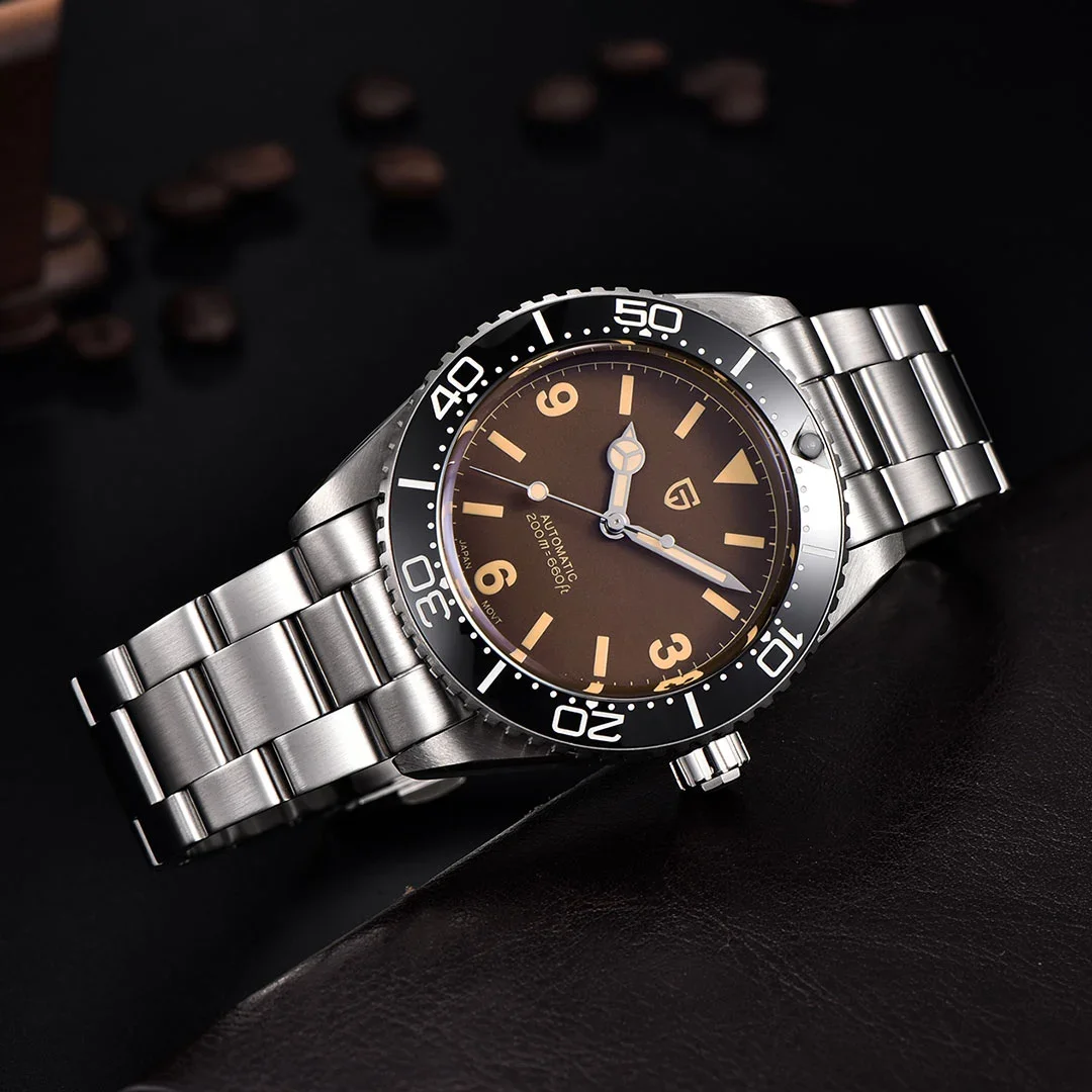 PAGANI DESIGN PD-1755 Мужские автоматические часы 40 мм Винтажные водонепроницаемые механические наручные часы из нержавеющей стали для мужчин NH35, Sap
PAGANI DESIGN PD-1755 Мужские автоматические часы 40 мм Винтажные водонепроницаемые механические наручные часы из нержавеющей стали для мужчин NH35, Sap