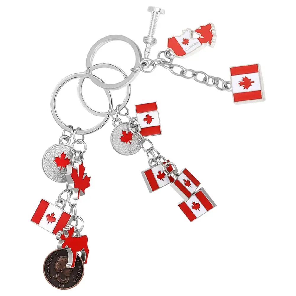 3pcs Canadian Keychains Women Leaf Patrick Day Maple Charm Cute Souvenir Durable Lightweight National Party
3pcs Canadian Keychains Women Leaf Patrick Day Maple Charm Cute Souvenir Durable Lightweight National Party