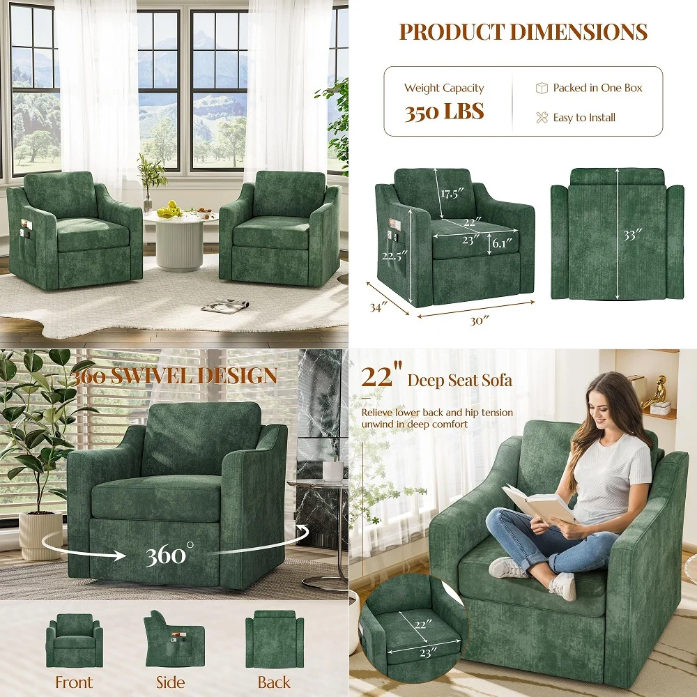 Comfy Barrel Accent Chair Set of 2 Faux Leather Living Room Chair Club Chair with Cushion, Diamond Grid Backrest amp Nailhead T
Comfy Barrel Accent Chair Set of 2 Faux Leather Living Room Chair Club Chair with Cushion, Diamond Grid Backrest amp Nailhead T