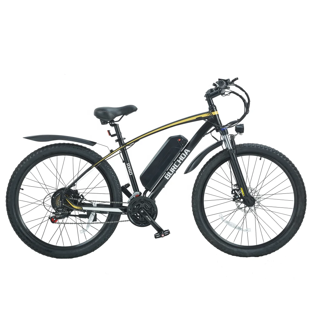 Fat Tire Electric Bicycle Burchda RX60 800W48V15Ah 27.5 Inch 21 Speed Electronic
Fat Tire Electric Bicycle Burchda RX60 800W48V15Ah 27.5 Inch 21 Speed Electronic