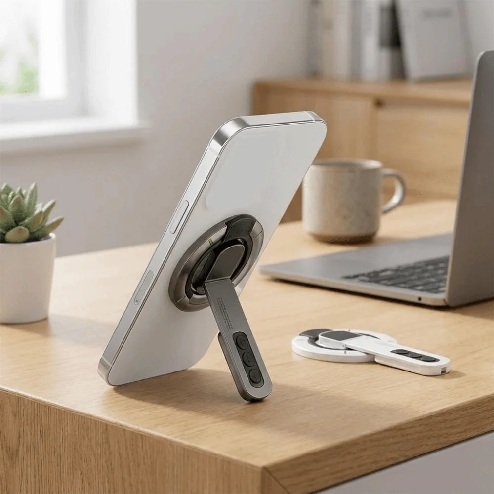 Double-Sided Magnetic Phone Holder 360 Rotatable Hands-Free Ring Phone Stand Foldable Adhesive Back Smartphones Support Bracket
Double-Sided Magnetic Phone Holder 360 Rotatable Hands-Free Ring Phone Stand Foldable Adhesive Back Smartphones Support Bracket