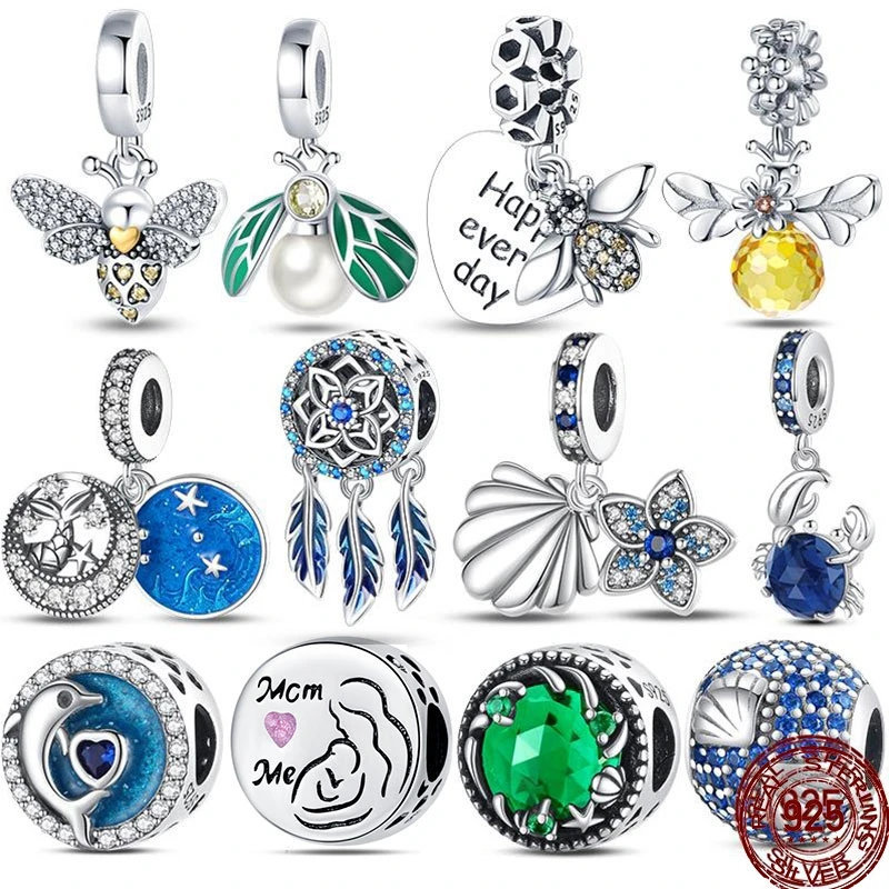Original 925 Sterling Silver Bee Series Bee Safety Chain Bead Dreamcatcher Fit pan 3mm Bracelet Diy Charm Ms Jewelry Gift New in
Original 925 Sterling Silver Bee Series Bee Safety Chain Bead Dreamcatcher Fit pan 3mm Bracelet Diy Charm Ms Jewelry Gift New in