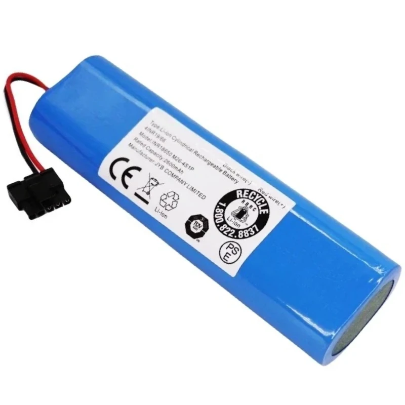 Аккумулятор STYTJ02YM большой емкости 14.8V 3200mAh, совместимый с роботами-пылесосами Xiaomi Mi Robot Vacuum-Mop P/2S, Mijia LDS Vacuum и Haier JX37
Аккумулятор STYTJ02YM большой емкости 14.8V 3200mAh, совместимый с роботами-пылесосами Xiaomi Mi Robot Vacuum-Mop P/2S, Mijia LDS Vacuum и Haier JX37
