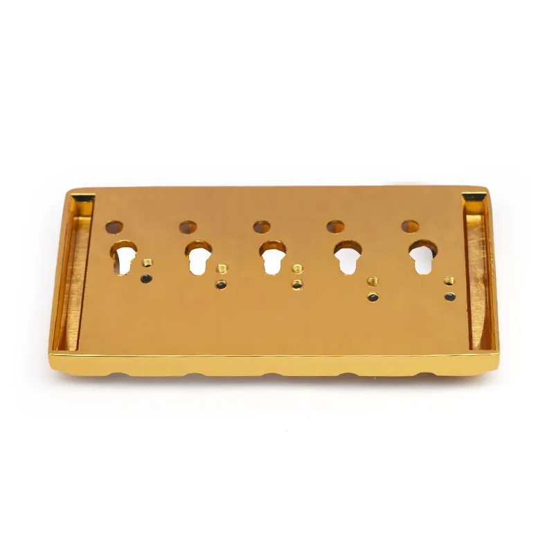 5 String Vintage Locked Saddle Bass Bridge 111x54MM Body Bottom Through String Spacing 19MM Bass Fixed Bridge
5 String Vintage Locked Saddle Bass Bridge 111x54MM Body Bottom Through String Spacing 19MM Bass Fixed Bridge