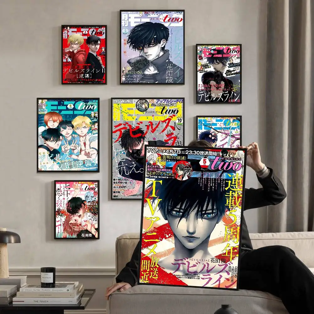 Anime DEVILS LINE Classic Vintage Posters HD Quality Wall Art Retro Posters For Home Room Wall Decor
Anime DEVILS LINE Classic Vintage Posters HD Quality Wall Art Retro Posters For Home Room Wall Decor