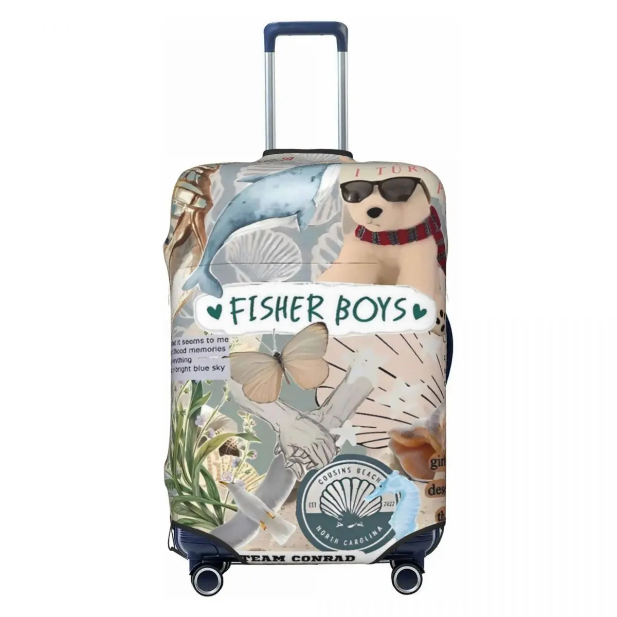 The Summer I Turned Pretty (2) Чехол для чемодана, дорожная защита, эластичные принадлежности для багажа
The Summer I Turned Pretty (2) Чехол для чемодана, дорожная защита, эластичные принадлежности для багажа