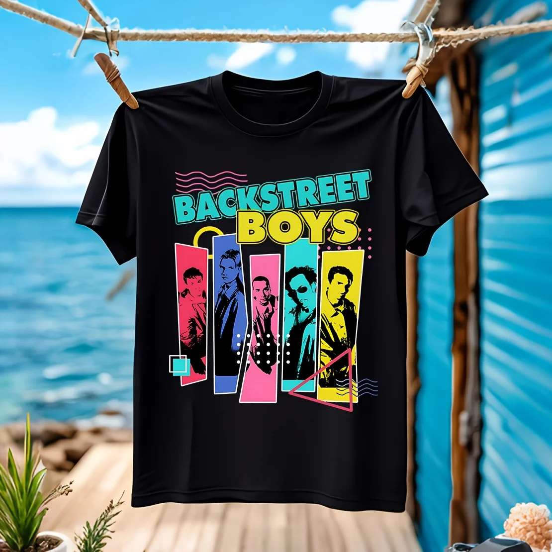 Backstreet Boys, графика, принт группы, уличная мужская футболка из 100% хлопка, повседневная дышащая, удобная, широкая для активного отдыха
Backstreet Boys, графика, принт группы, уличная мужская футболка из 100% хлопка, повседневная дышащая, удобная, широкая для активного отдыха