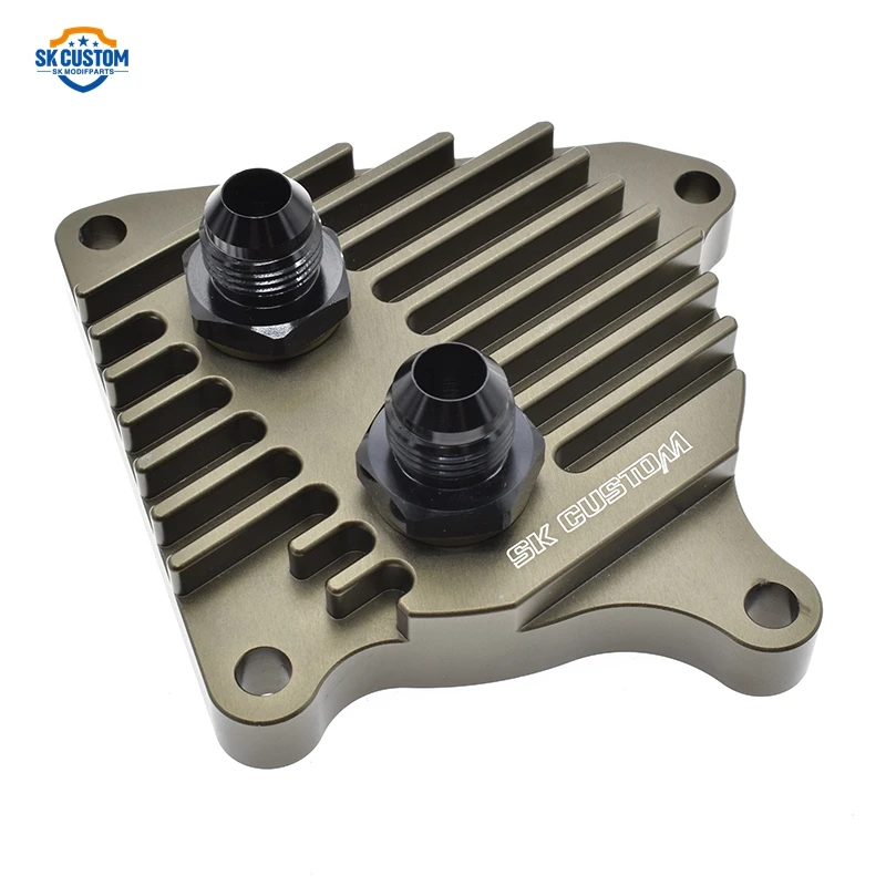 Transmission Oil Cooler for Mitsubishi Outlander EX Lancer EX ASX Gearbox Oil Cooling System Oil Filter Adapter
Transmission Oil Cooler for Mitsubishi Outlander EX Lancer EX ASX Gearbox Oil Cooling System Oil Filter Adapter