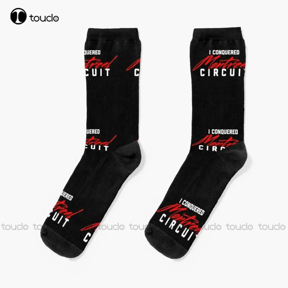 I Conquered Montreal Circuit Socks Red White And Blue Socks 360° Digital Print Design Cute Socks New Popular Unisex Adult Girls
I Conquered Montreal Circuit Socks Red White And Blue Socks 360° Digital Print Design Cute Socks New Popular Unisex Adult Girls