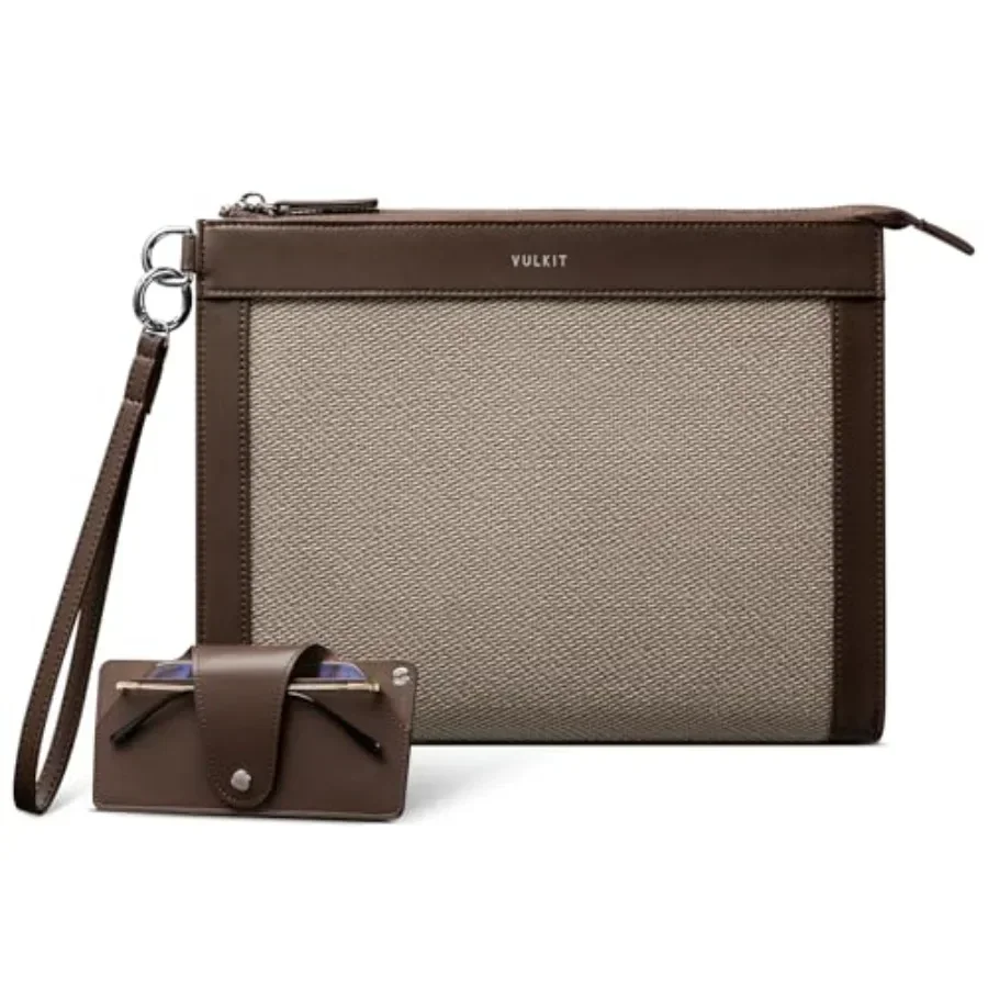 Clutch Bag for Men with Removable Glasses Case, Large Mens Wrist Band Wallet, Business Hand Bag
Clutch Bag for Men with Removable Glasses Case, Large Mens Wrist Band Wallet, Business Hand Bag