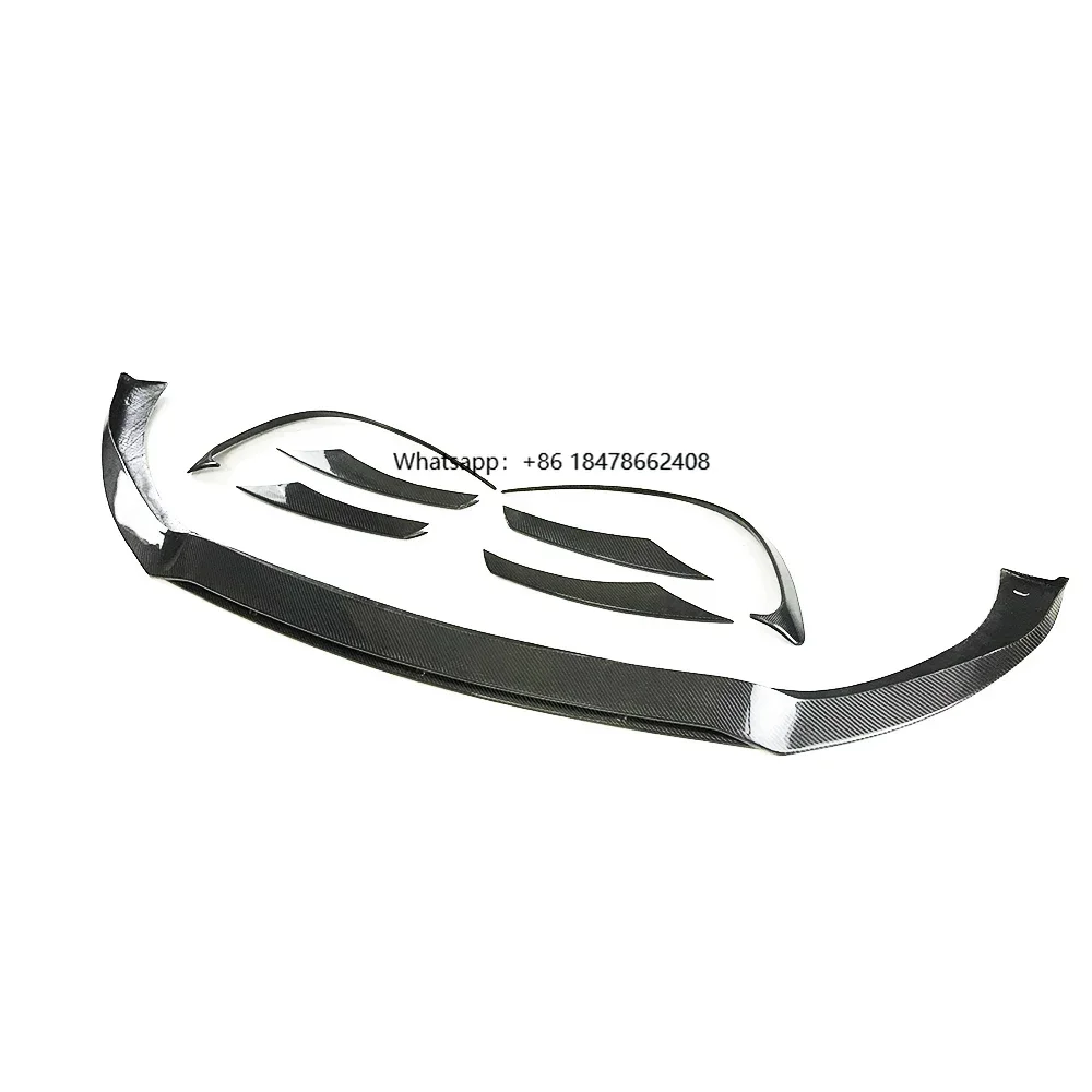 Carbon Fiber Front Bumper Chin Lip Splitter With Fog Air Trim for W257 C257 Cls200 Cls300 Cls350 Cls53 Package 2019up
Carbon Fiber Front Bumper Chin Lip Splitter With Fog Air Trim for W257 C257 Cls200 Cls300 Cls350 Cls53 Package 2019up