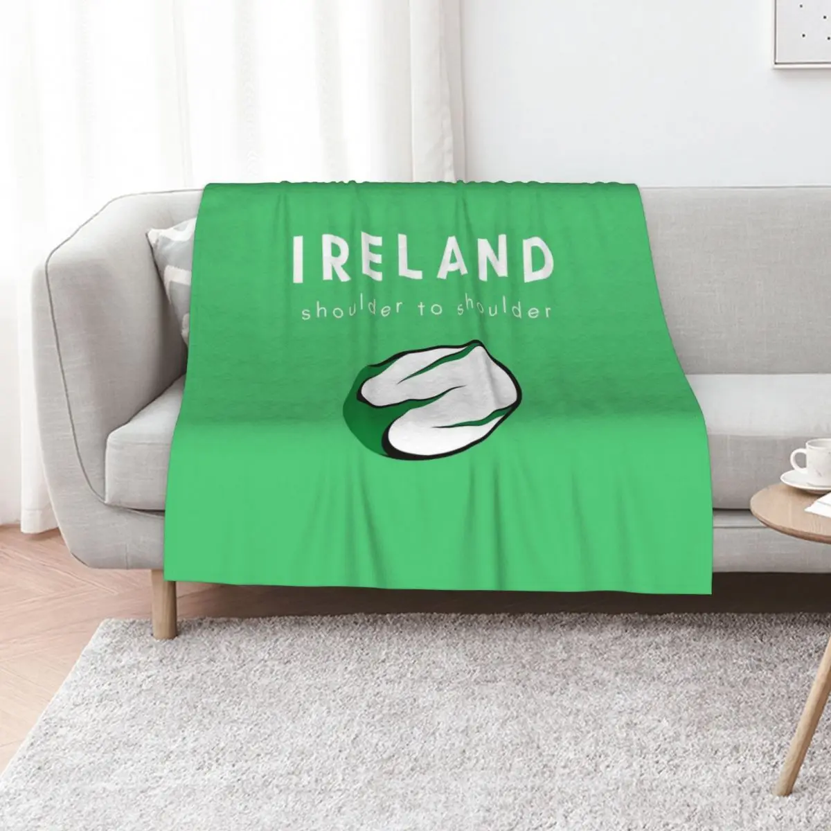 Ireland's Call. Irish Rugby Team Jersey. 6 Nations Tournament. Throw Blanket Stain Resistant Cozy Warm Blanket
Ireland's Call. Irish Rugby Team Jersey. 6 Nations Tournament. Throw Blanket Stain Resistant Cozy Warm Blanket