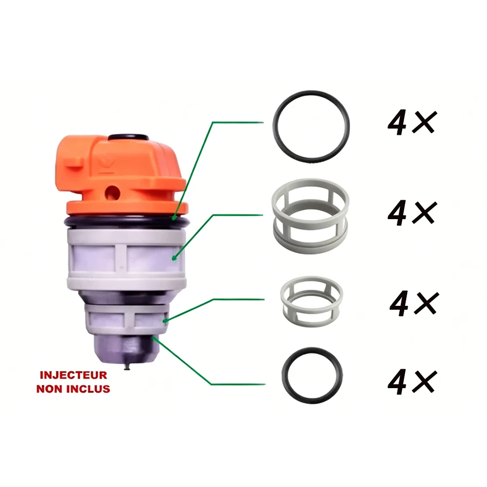 4 SET Injector repair kit for Fiat Punto VW Gol Lancia IWM52300 9947873 9946967
4 SET Injector repair kit for Fiat Punto VW Gol Lancia IWM52300 9947873 9946967