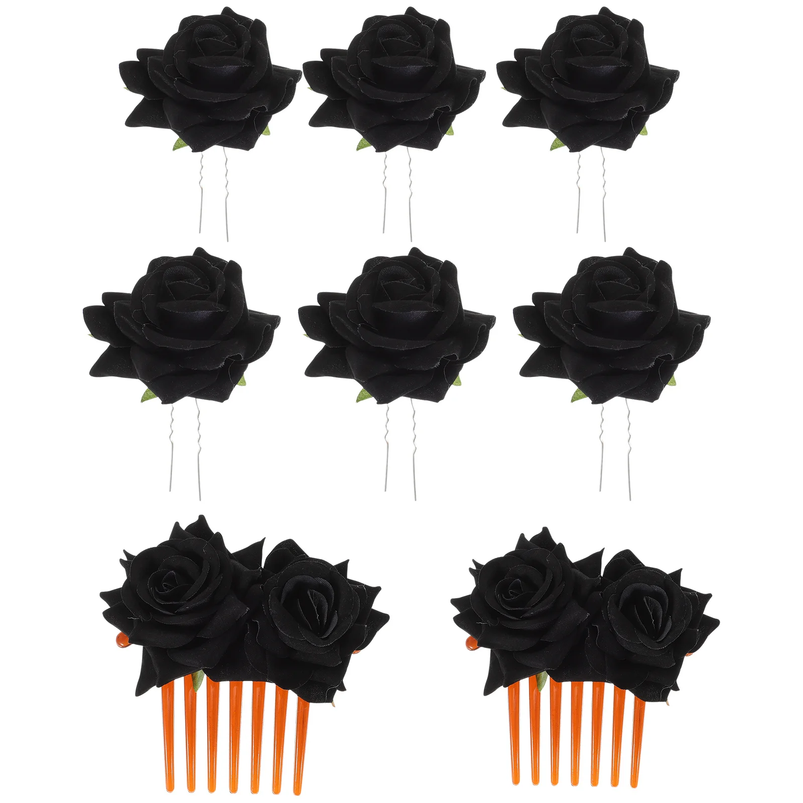1Set Elegant Rose Hair Comb Clip Bridal Wedding Headdress Flower Hairpin for Bride Party Hair Styling Accessory
1Set Elegant Rose Hair Comb Clip Bridal Wedding Headdress Flower Hairpin for Bride Party Hair Styling Accessory