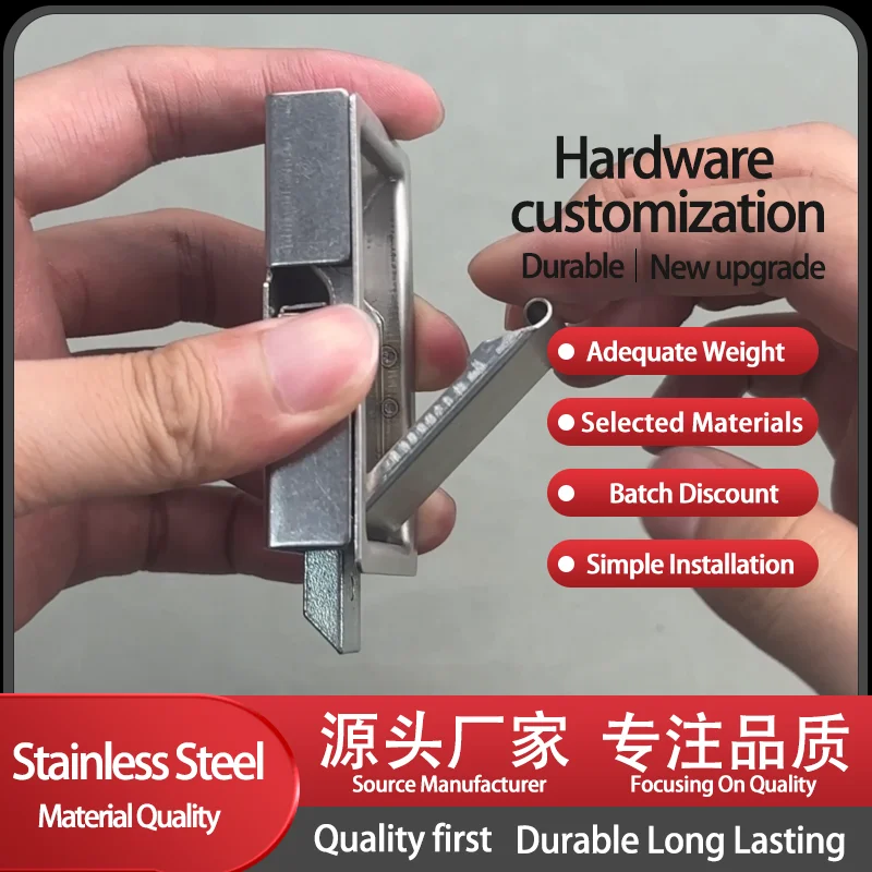 (2 Pieces)Stainless Steel Plate Spring Lock Electrical Automation Equipment Electrical Cabinet Toolbox Pull Plate Lock
(2 Pieces)Stainless Steel Plate Spring Lock Electrical Automation Equipment Electrical Cabinet Toolbox Pull Plate Lock