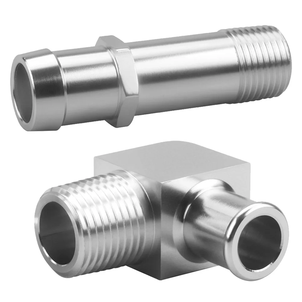 2pcs Intake Manifold Vacuum Fitting 90Degree Aluminum Connector NPT 3Inch Pipe Engine Parts Car Supplies Lightweight Durable
2pcs Intake Manifold Vacuum Fitting 90Degree Aluminum Connector NPT 3Inch Pipe Engine Parts Car Supplies Lightweight Durable