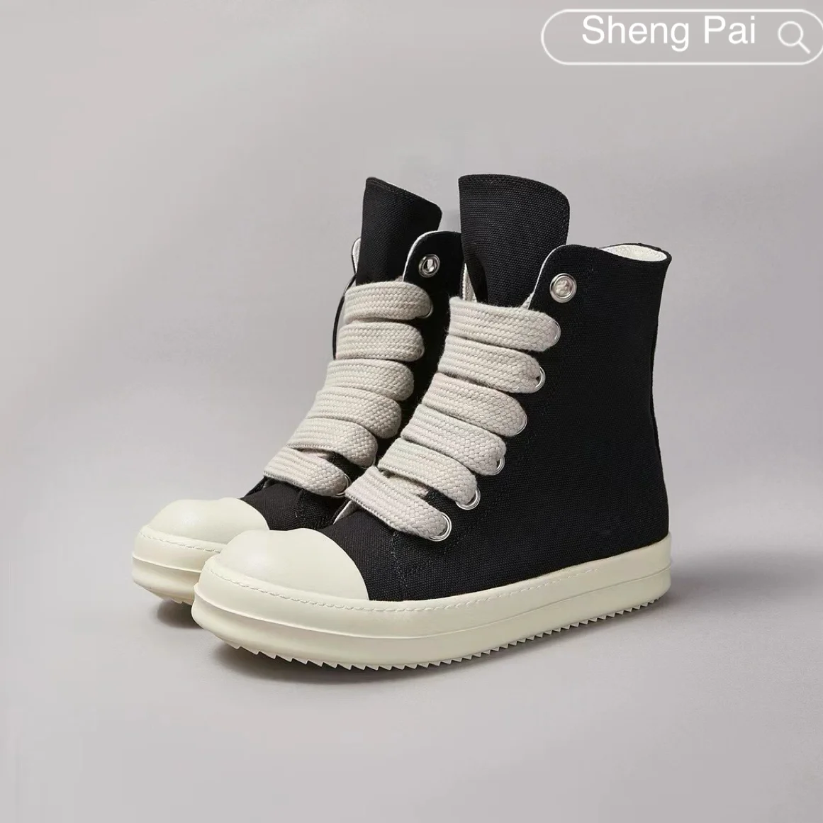 Fashion Men's Canvas Shoes High Top Thickened Laces Classic Black Men's Casual Shoes Women's Sneakers Men's Brand Luxury Boots
Fashion Men's Canvas Shoes High Top Thickened Laces Classic Black Men's Casual Shoes Women's Sneakers Men's Brand Luxury Boots