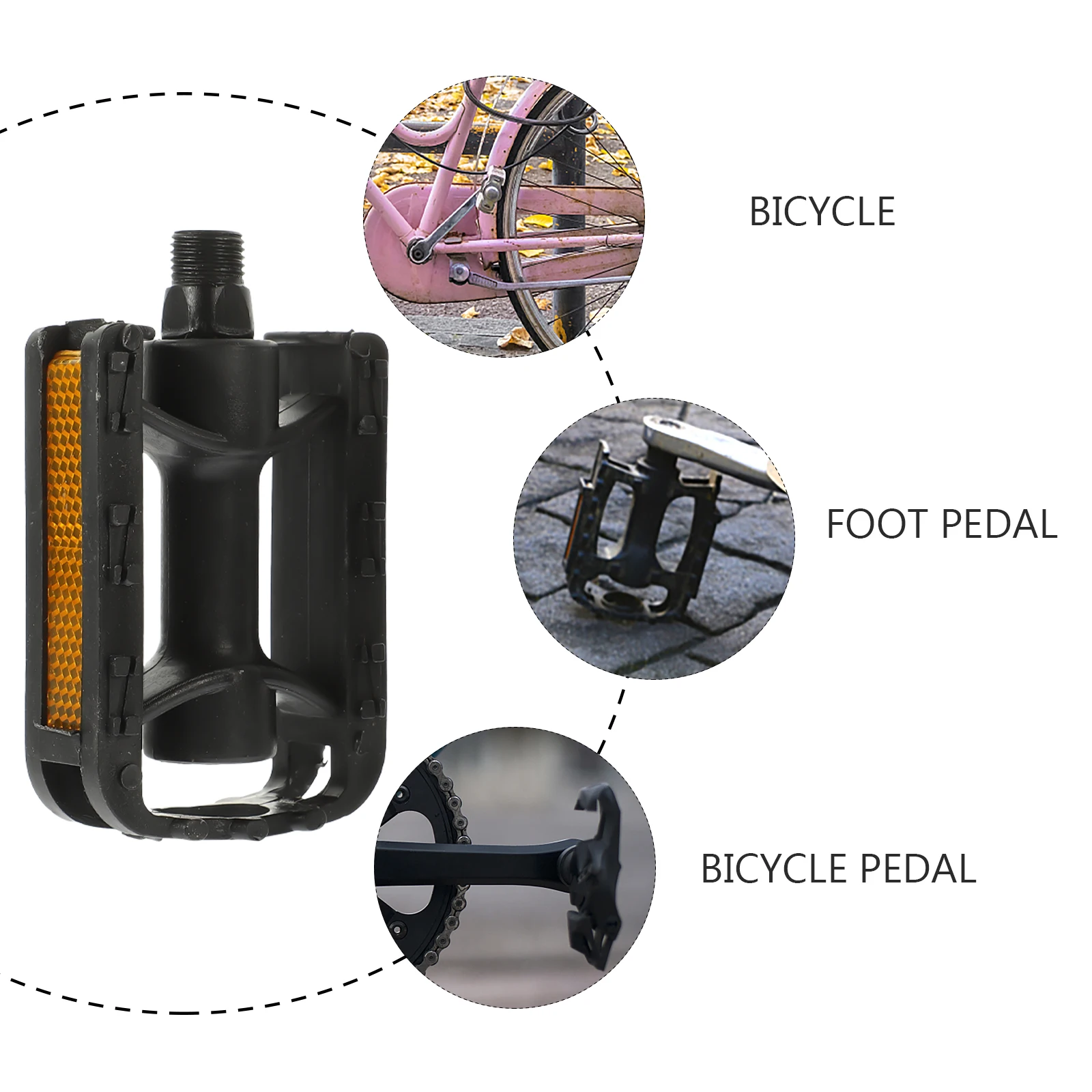 2 Pairs Kids Bike Pedals Children's Bicycle Accessories Toddler Replacement Black Random Label Lightweight Durable Stable Road
2 Pairs Kids Bike Pedals Children's Bicycle Accessories Toddler Replacement Black Random Label Lightweight Durable Stable Road