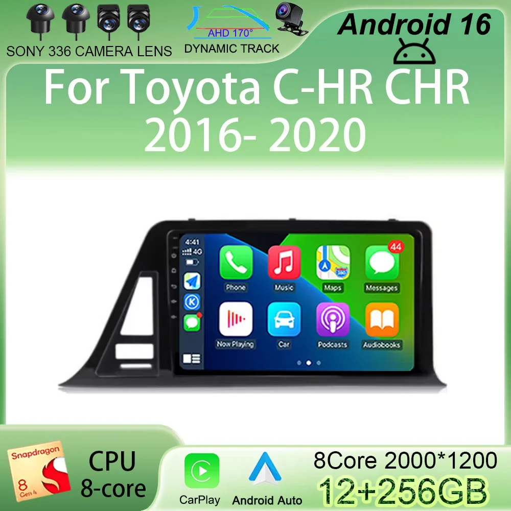 Android 16 For Toyota C-HR CHR 2016 - 2020 LHD Car Stereo Unit Multimedia Radio Video Player GPS Wireless Carplay Auto No 2din
Android 16 For Toyota C-HR CHR 2016 - 2020 LHD Car Stereo Unit Multimedia Radio Video Player GPS Wireless Carplay Auto No 2din