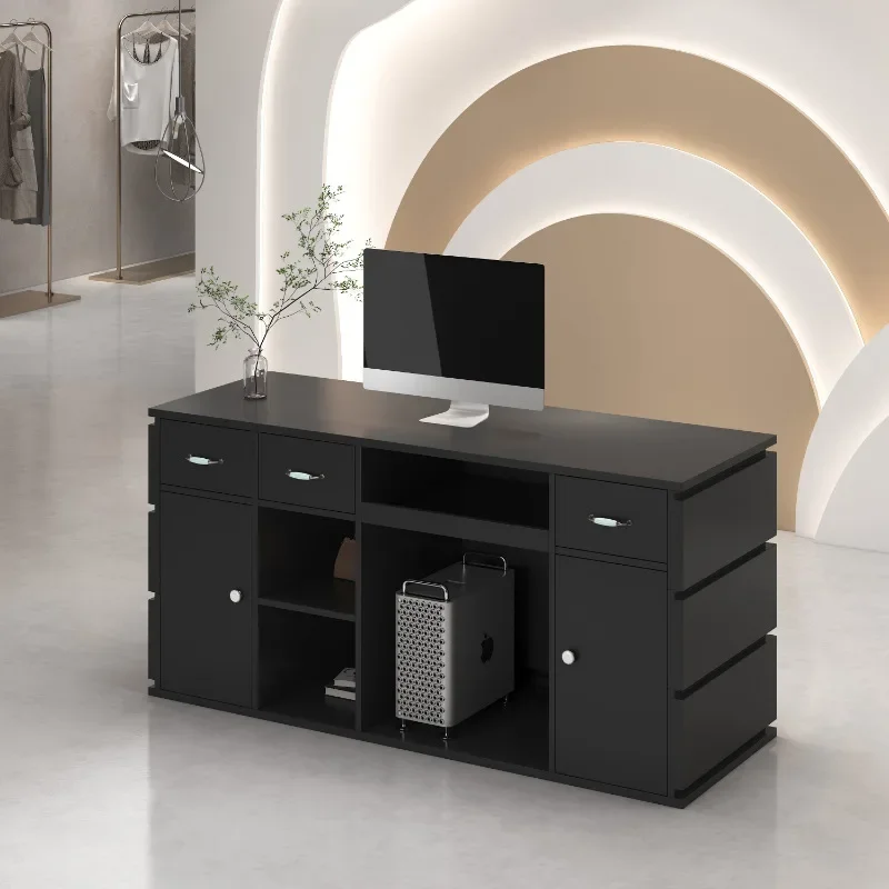 Modern Cash Register Reception Desks Checkout Counter Wooden Business Reception Desks Italian Design Office Furniture Casse LLRD
Modern Cash Register Reception Desks Checkout Counter Wooden Business Reception Desks Italian Design Office Furniture Casse LLRD