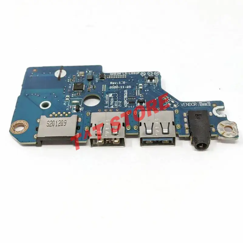 Original FOR ACER Nitro 5 AN515-45 Audio USB Socket Port Board Test Good Free Shipping
Original FOR ACER Nitro 5 AN515-45 Audio USB Socket Port Board Test Good Free Shipping