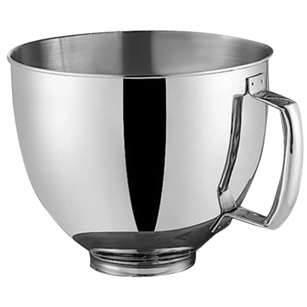 Stainless Steel Mixer Bowl 4.5L Dishwasher Safe Mixing Bowl Flat Bottom Handle Replacement for Kitchen Stand Mixer
Stainless Steel Mixer Bowl 4.5L Dishwasher Safe Mixing Bowl Flat Bottom Handle Replacement for Kitchen Stand Mixer