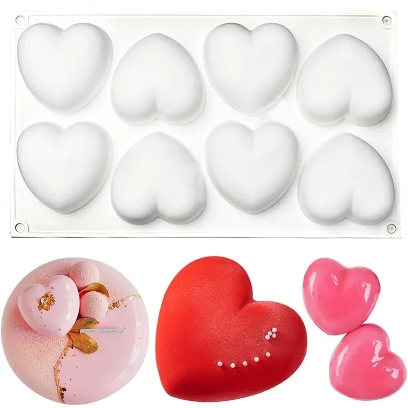 Love-Heart Shape Silicone Mold Heart Mousse Mould Chocolate Ice Cream Dessert Mouler Cake Decorating Tools Kitchen Accessories
Love-Heart Shape Silicone Mold Heart Mousse Mould Chocolate Ice Cream Dessert Mouler Cake Decorating Tools Kitchen Accessories