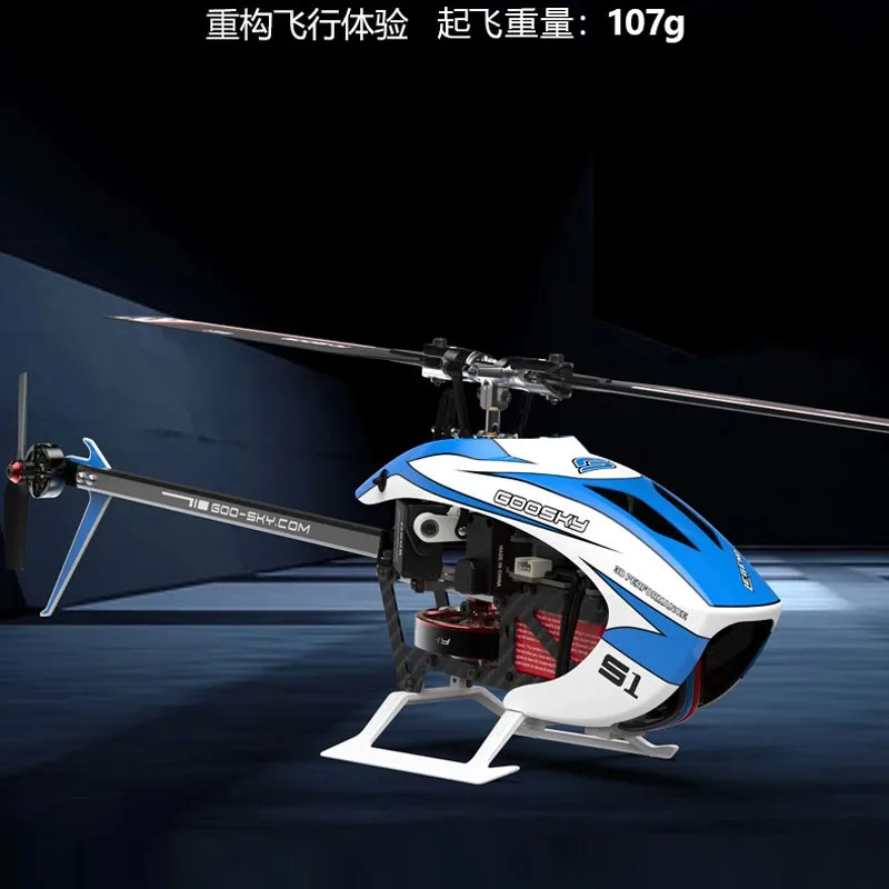 2025 New Remote Controlled Helicopter Aircraft Goosky Technology S1 Model 3d Stunt Helicopter Drone Birthday Christmas Gift
2025 New Remote Controlled Helicopter Aircraft Goosky Technology S1 Model 3d Stunt Helicopter Drone Birthday Christmas Gift